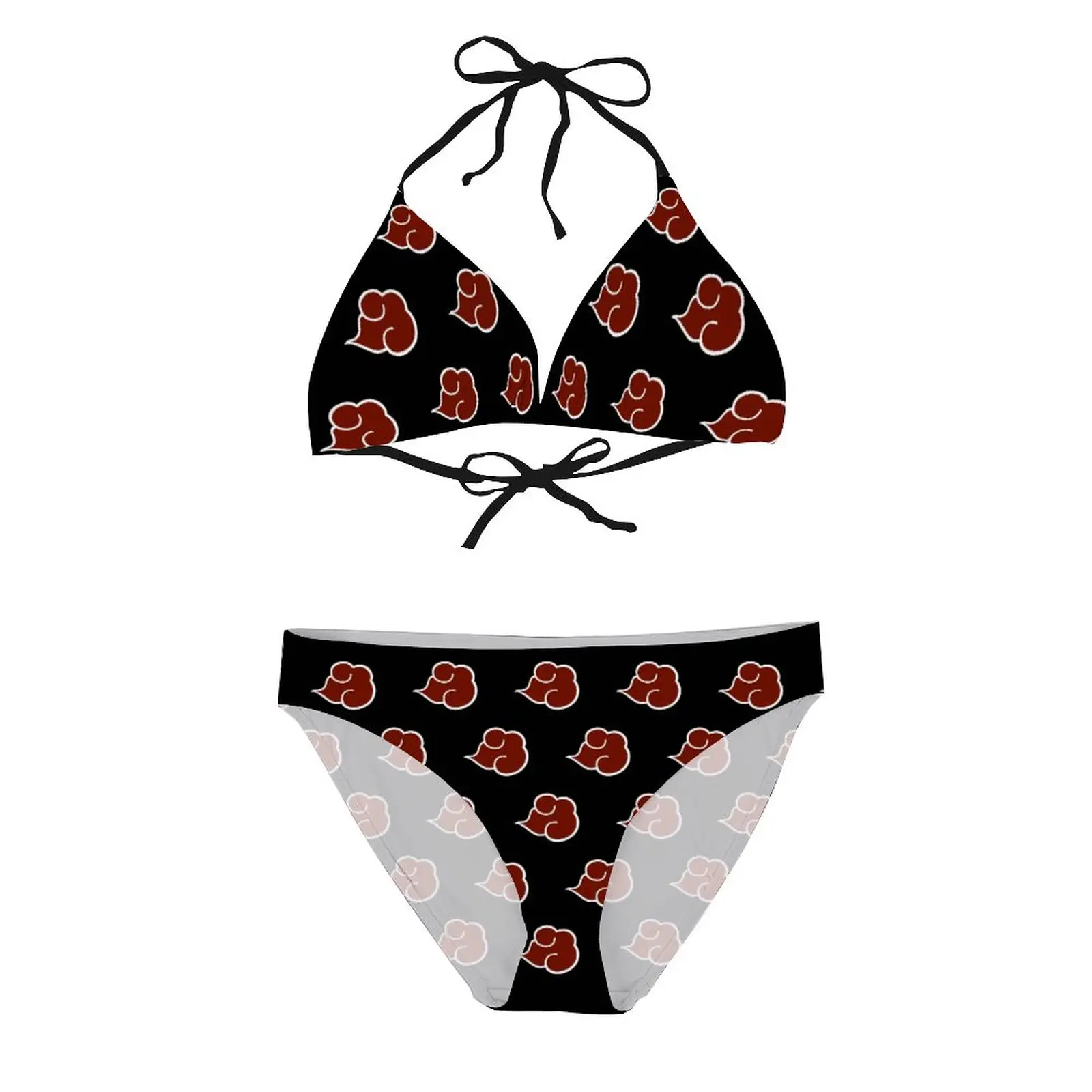 

Women 2021 Exotic Japanese Anime R340 Bikinis Akatsuki (14) Women Swimsuit Mid Waist Swimwear Women Bathing Suit SwimSuit