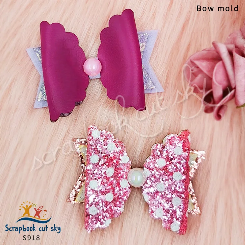 

Bowknot Mould S918 Muyu cutting dies products are suitable for general machines in the market
