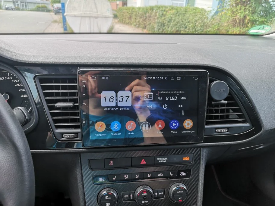 

Автомобильный DVD-плеер, 4 Гб + 128 ГБ, 1 DIN, 9 дюймов, PX6, Android 10, для SEAT LEON 2019, 2020, DSP-радио, GPS, Bluetooth 5,0, Wi-Fi, легкое подключение