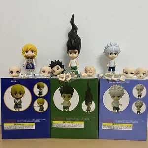 anime hunter x hunter figure killua zoldyck 1184 kurapika 1185 gon freecss 1183 gon·freecss 1186 pvc action figures figma toy free global shippin