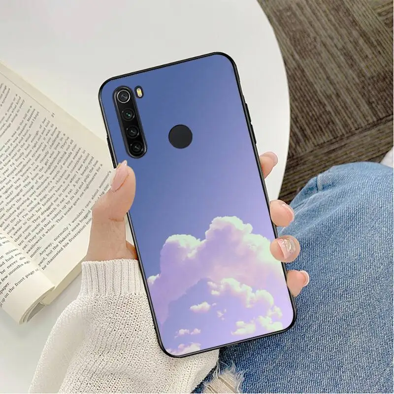 

YNDFCNB Sweet sky pink Phone Case For Redmi note 8Pro 8T 6Pro 6A 9 Redmi 8 7 7A note 5 5A note 7 case