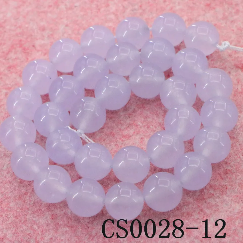 Натуральный камень 4-12 мм фиолетовый нефрит свободные бусины DIY аксессуары