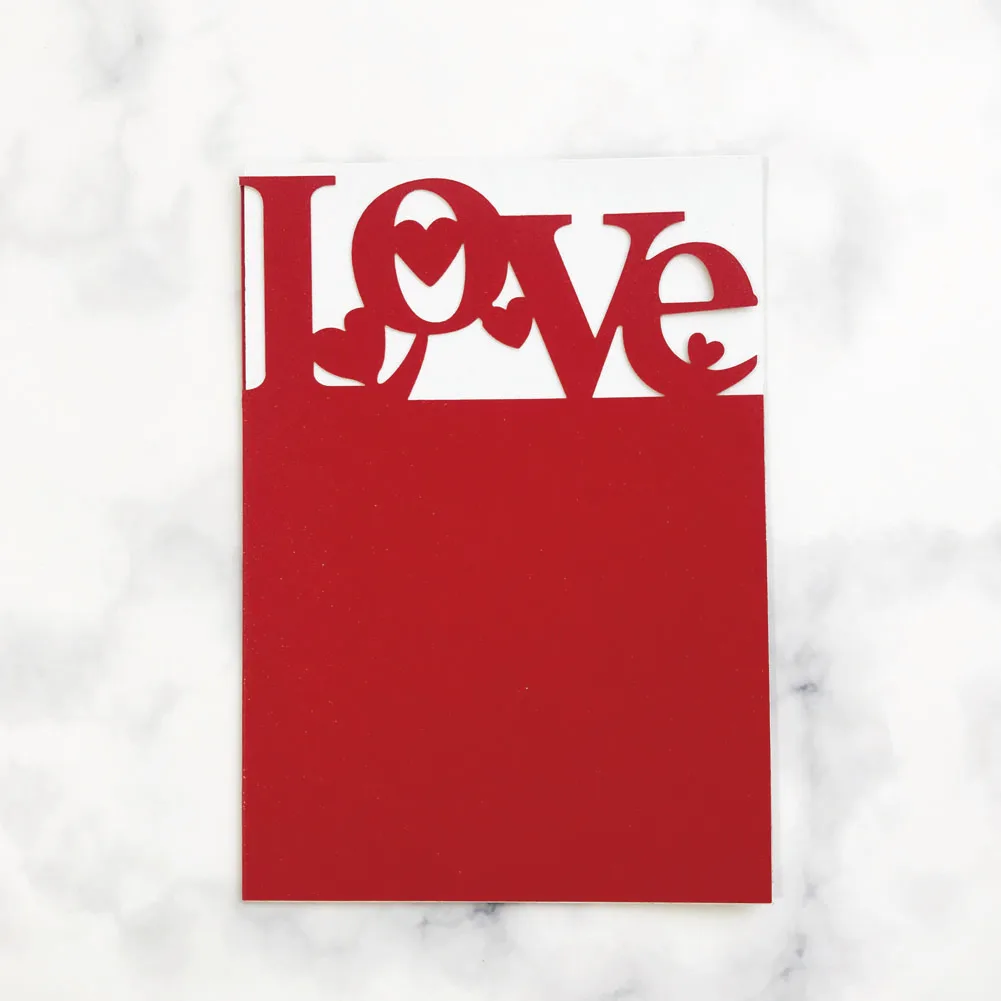 Ажурная свадебная пригласительная открытка с лазерной резкой 45 шт./лот | Дом и сад