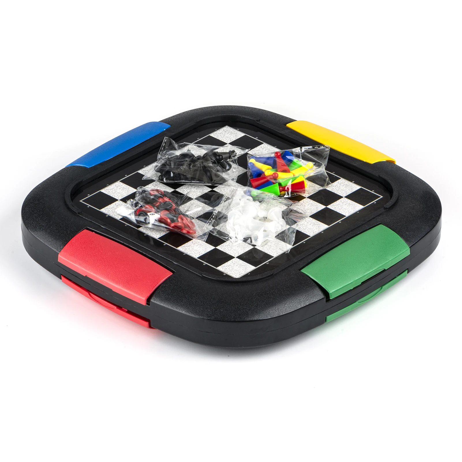 

7 In 1 Checkers Chess Flying Chess Set Educational Children Board Traveling Parent-child Interaction Family Gatherings Game Toy