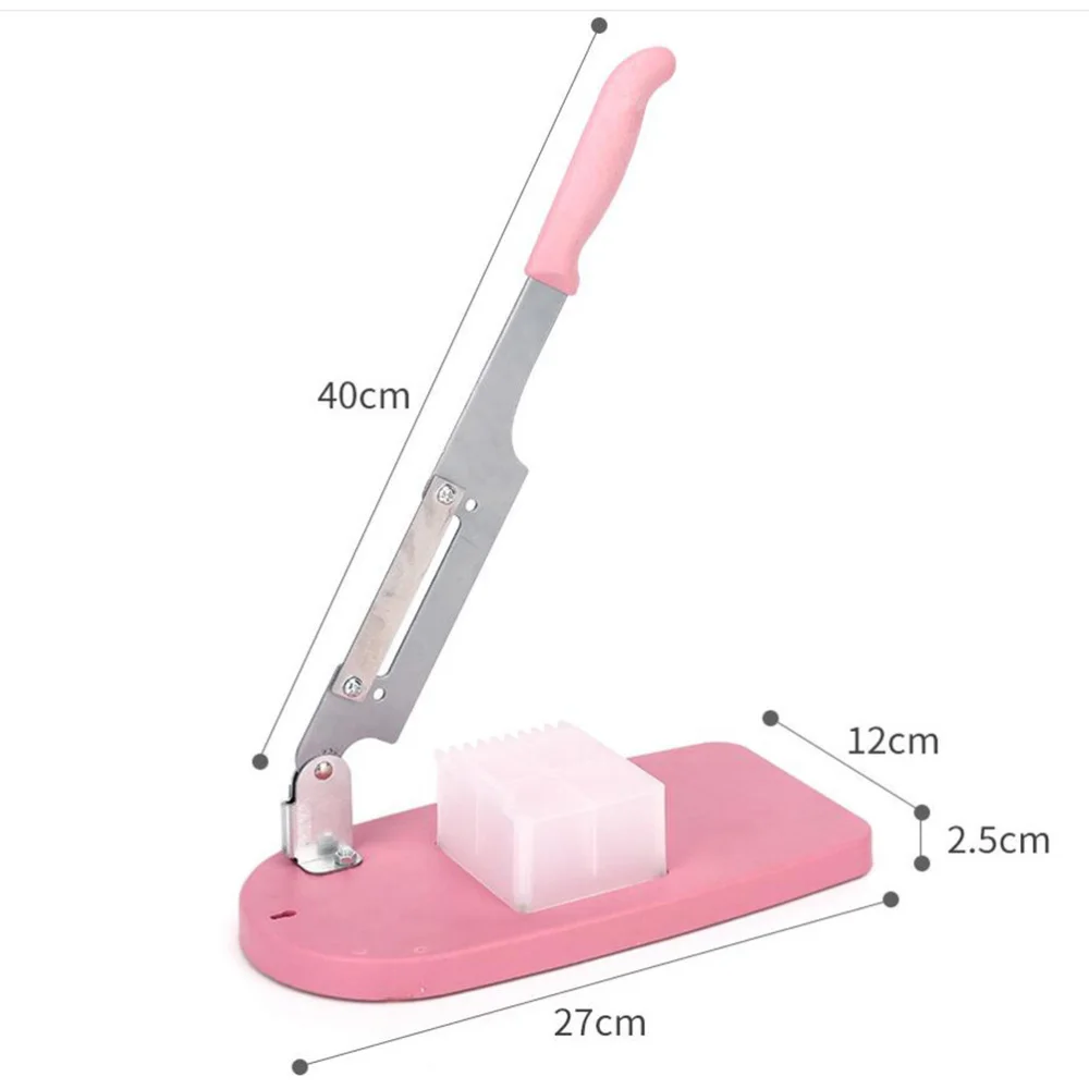 

1pc Removable Herb Cutter Rust-proof Rice Cake Cutter Manual Slicer )
