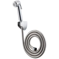 handheld bidet spray set jomoo chrome abs toilet bidet shattaf spray bathroom toilet bidet shower head with hose and holder