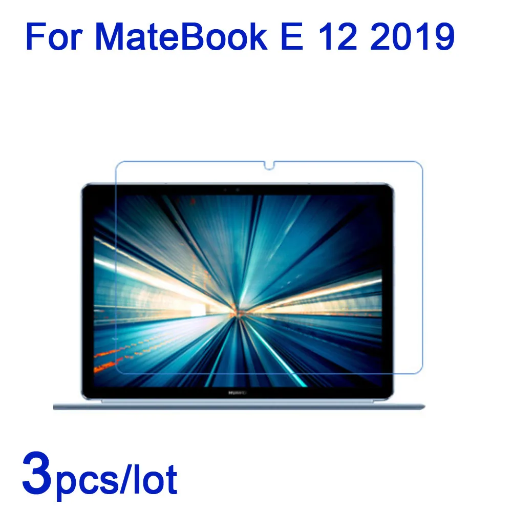 3 шт./лот мягкие Защитные пленки для экрана ноутбука Huawei Matebook E 12 2017 2019
