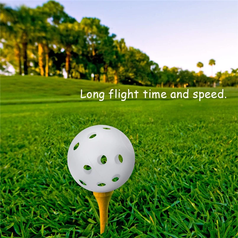 Мяч для тренировки игры в гольф дома сделай сам полая перфорированная