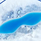 Горячая Распродажа Ice EyeGel уменьшает темные круги, маска для лица, снимает усталость, уменьшает темные круги, гелевые маски для глаз