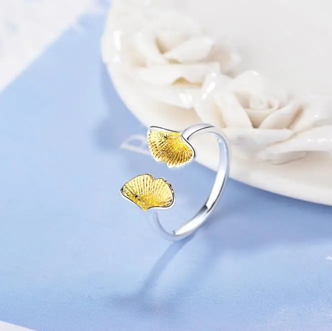 925 ювелирные изделия кольца для подруг девочек Регулируемый реальные твердого