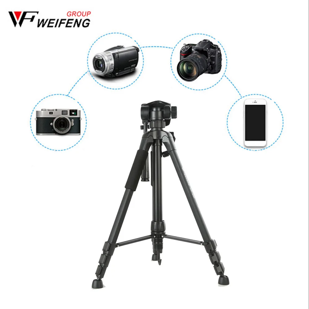 

Portable Tripod with 360 Degree Rotation Ball Head Travel Aluminium Camera Tripod for Canon SLR Camera Camcorders