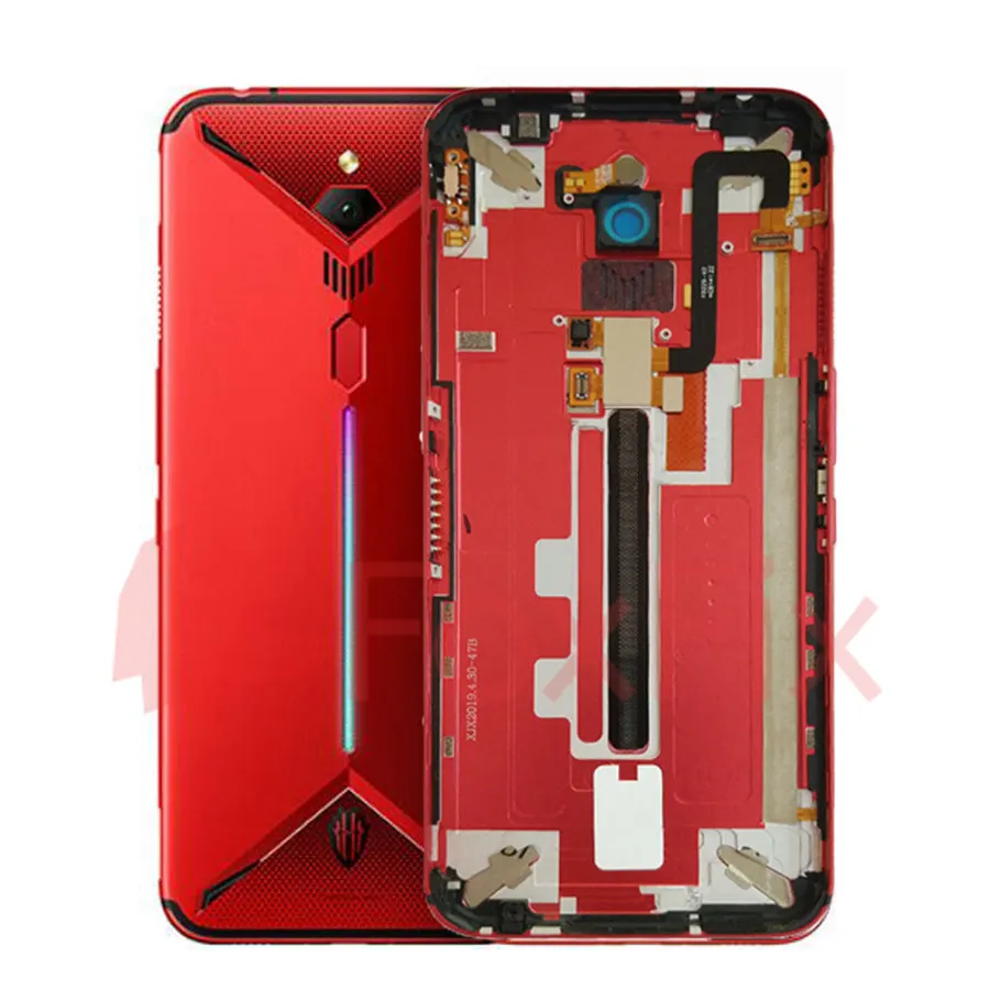 Для zte nubia Red Magic3 Magic 3 NX629J задняя крышка батарейного отсека задняя дверь корпус Корпус Шасси для nubia Red Magic 3 крышка аккумулятора