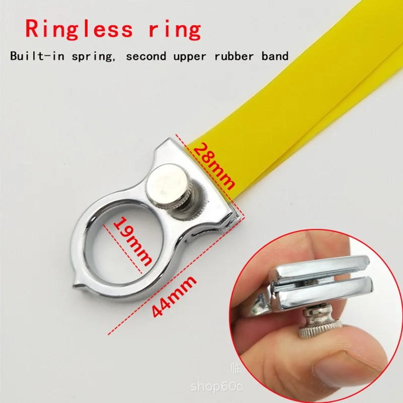 2021 мощная Красивая новая охотничья Рогатка из плоской кожи кольцо нержавеющей