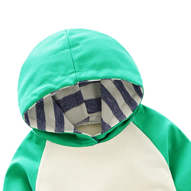 Детский спортивный костюм в полоску топ с капюшоном и штаны | Детская одежда