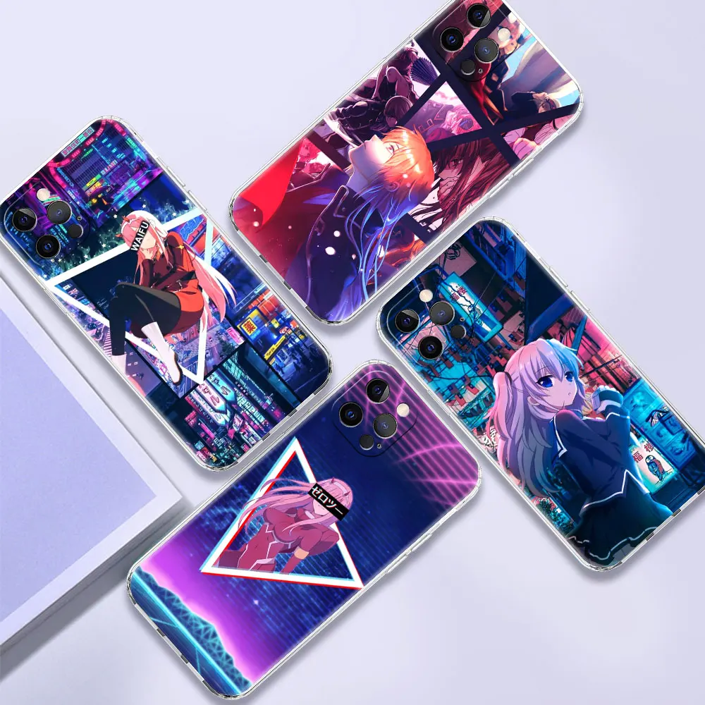 

Silicone Case for IPhone 7 11 12 Pro XR X 6 6S 8 Plus 5 5S XS Max SE Transparent Soft Capa Soft Funda Hot Anime Person