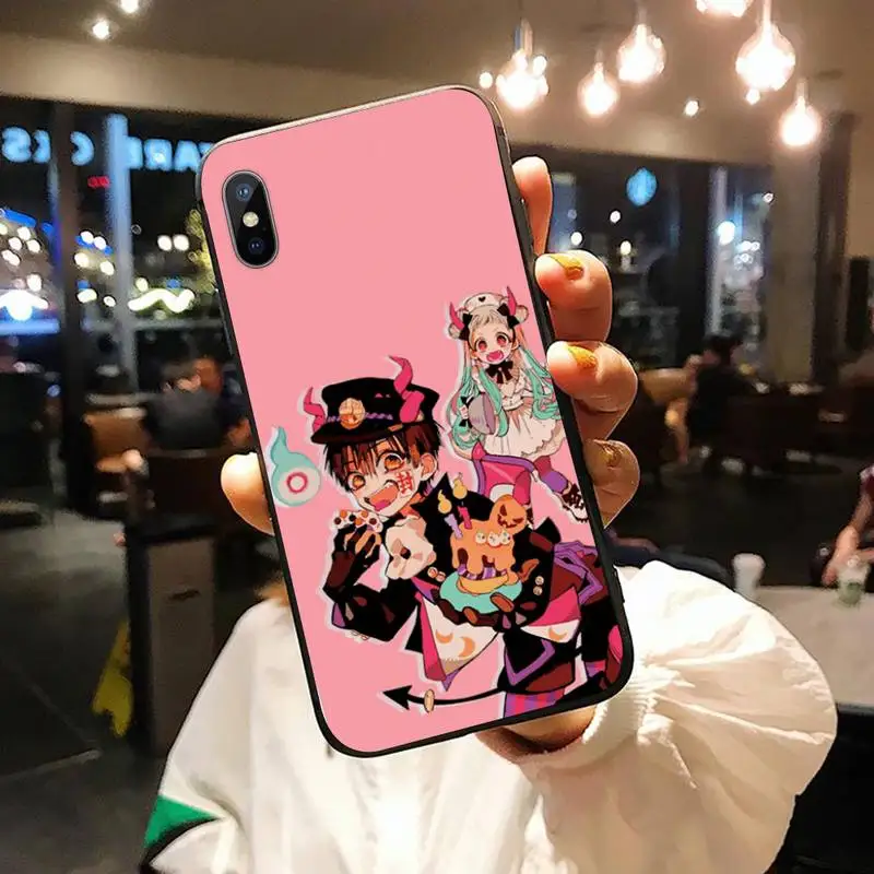 

Toilet-Bound Hanako-kun anime Phone Case for iPhone 11 12 pro XS MAX 8 7 6 6S Plus X 5S SE 2020 XR