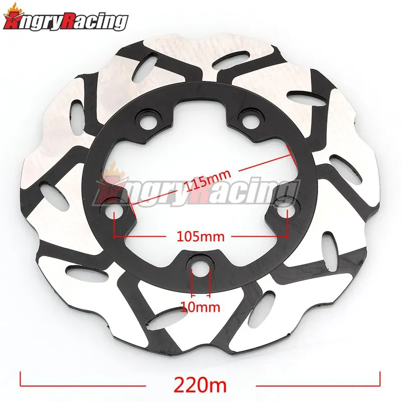 Ротор заднего дискового тормоза Flower для Suzuki GSXR 600 750 1000 GSXR600 GSXR750 GSXR1000 SV650 SV1000 /S TL1000R