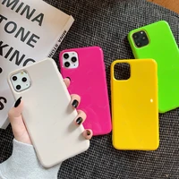 Candy Color TPU Silicone Solid Neon Fluorescent Phone Cases For Huawei P20 P30 P40 Pro Mate Mate Mate Pro Soft Cover