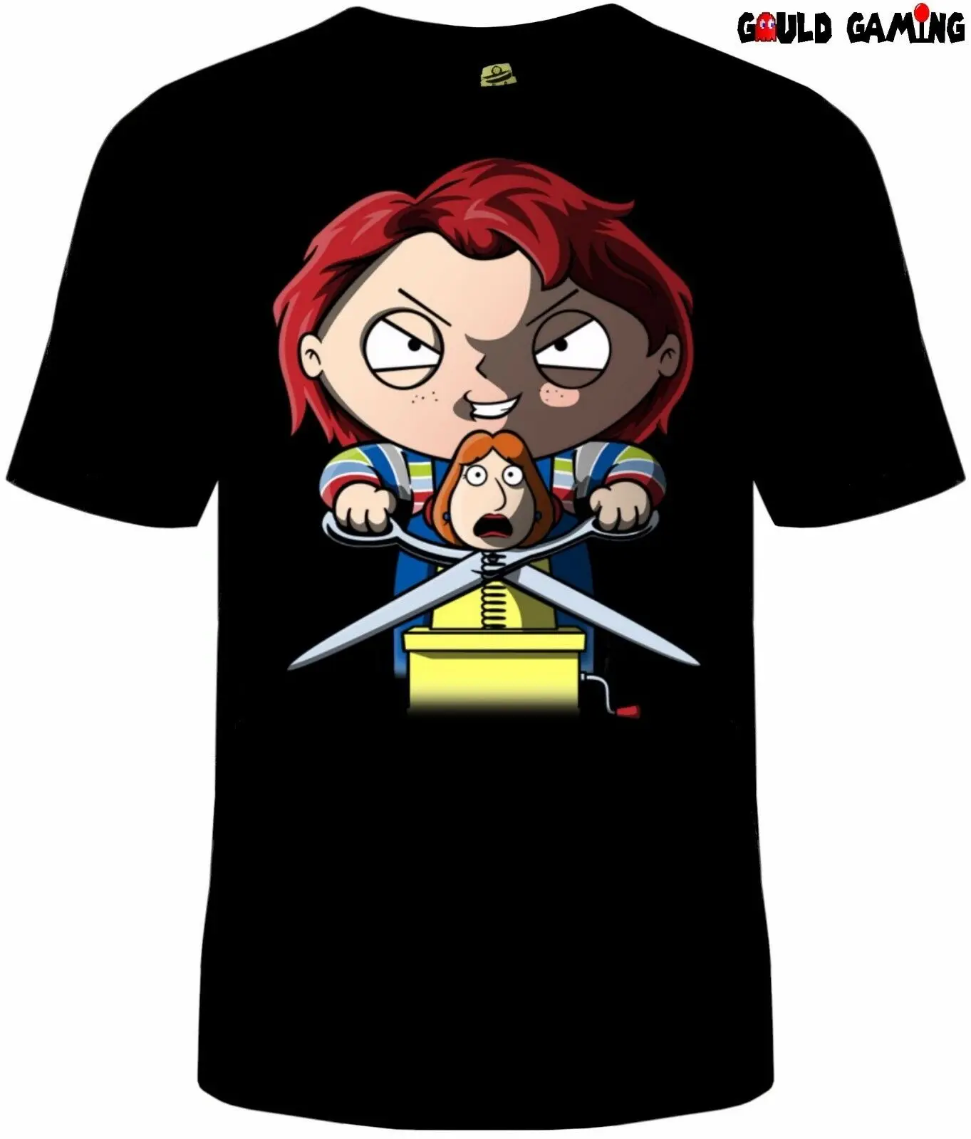 Семейная футболка Guy Stewie Chucky T, забавная футболка для взрослых на Хэллоуин, tv Childs Play, новинка, все цвета, для мужчин и женщин, унисекс, модная футболка