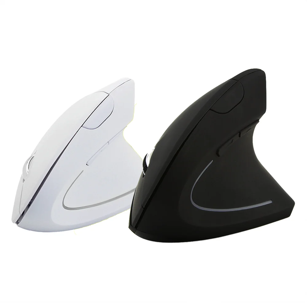 

2.4G Wireless Vertical Mouse Ergonomic Computer Gaming Crative Healthy Mause 1600 DPI USB Optical Colored LED Mice For PC Laptop