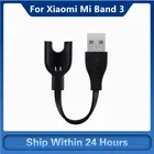 Новый зарядный кабель для Xiaomi Mi Band 3, зарядный кабель для передачи данных для MiBand 3, сменный USB-кабель для зарядки, умные аксессуары