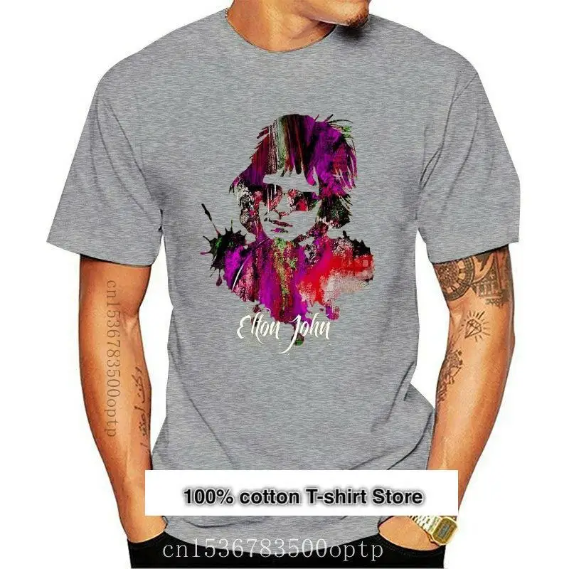 

Camiseta para hombre de la colección Elton John, nueva, (Corte Atlético)