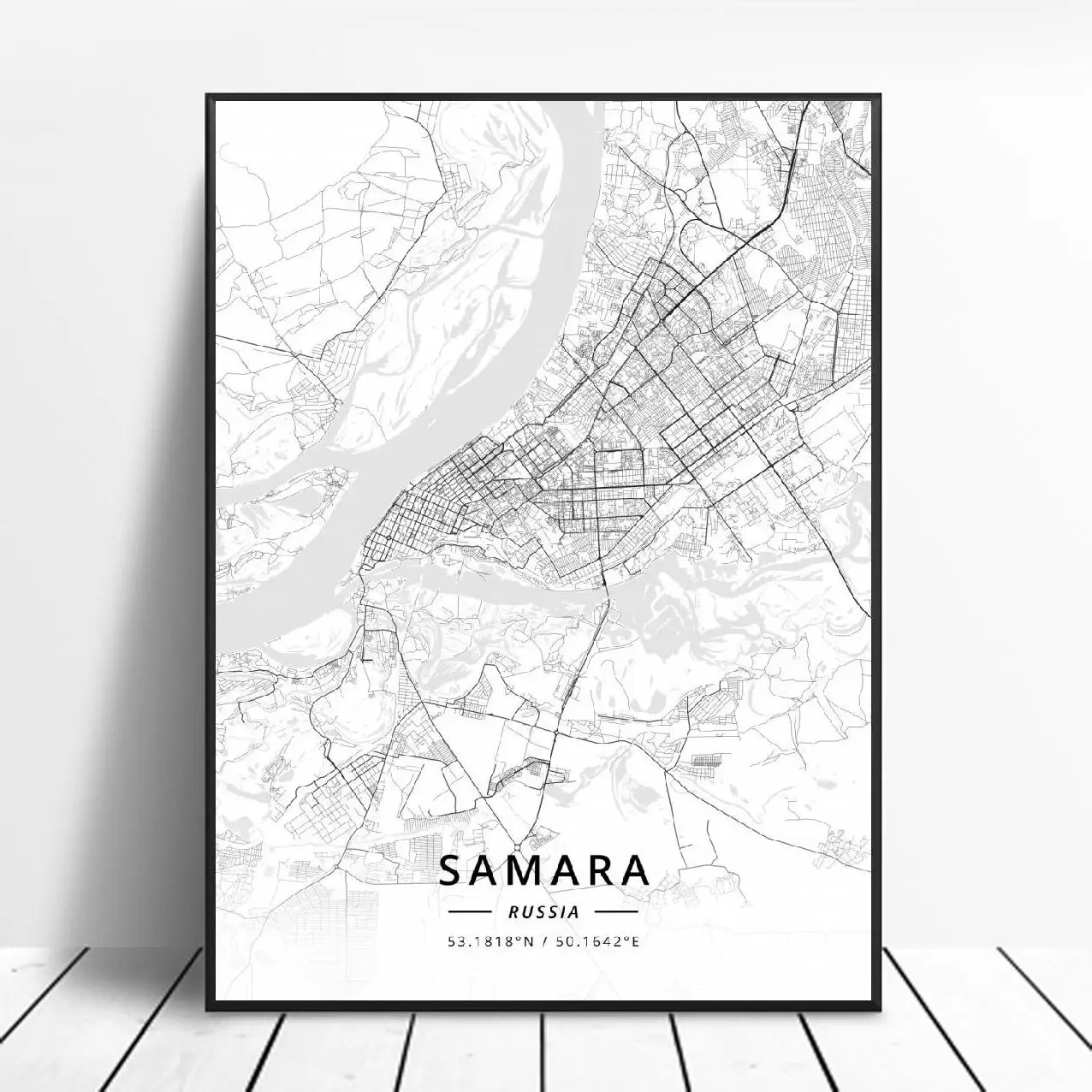 Самара Пермь Омск Санкт Петербург Уфа Ростов нет дона Россия холст