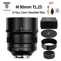 ttartisan 90mm f1 25 camera lens manual fixed focus full fame lens for leica m mount camera m m m240 m3 m6 m7 m8 m9 m9p m10