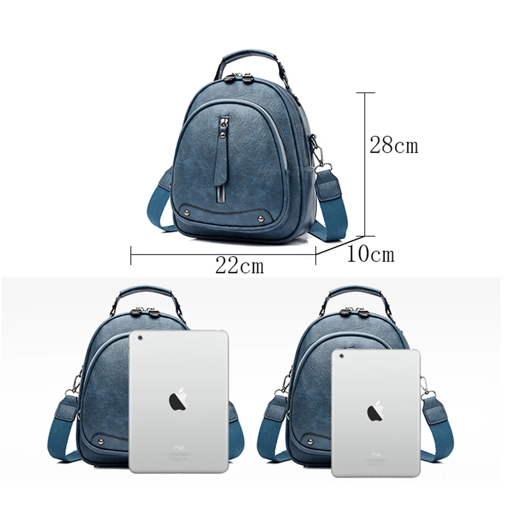 Новый Дизайнерский Модный женский кожаный рюкзак мини Мягкий сенсорный