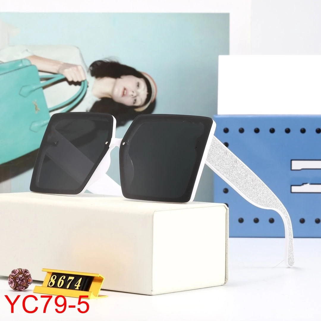 

YC79 New Fashion Vintage classic Square Men Sunglasses Brand Designer New Luxury Polarized Women Sunglasses With box