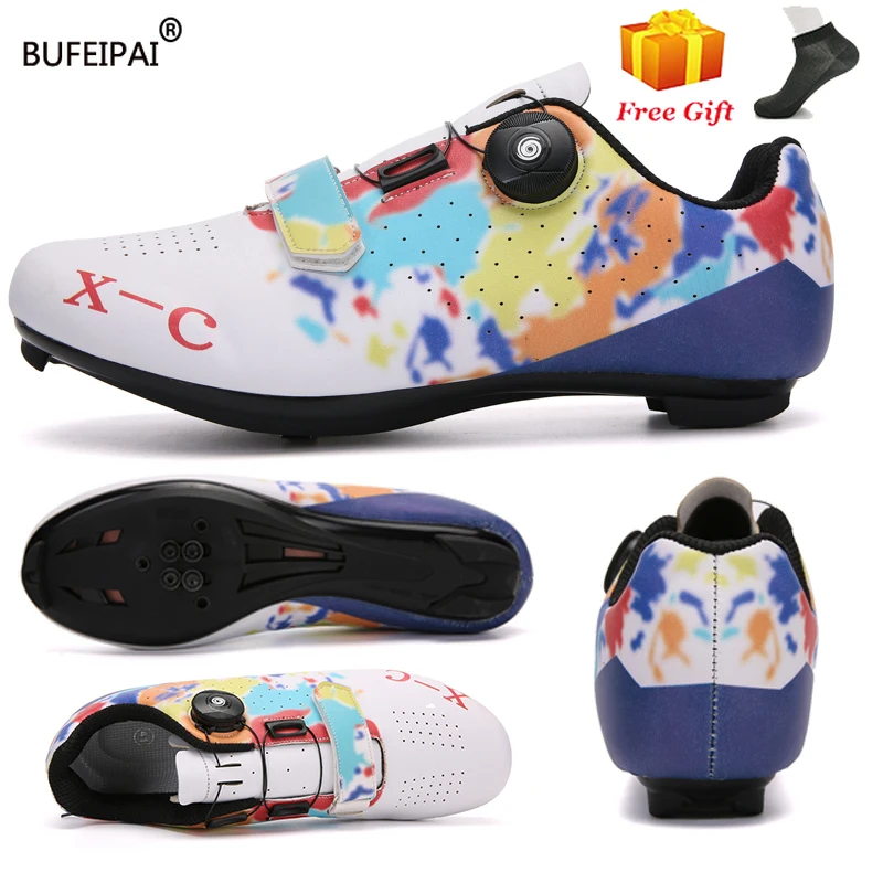 

Новинка 2020, профессиональная обувь для езды на велосипеде, MTB кроссовки, мужская обувь для езды на велосипеде, самоблокирующиеся мужские кро...