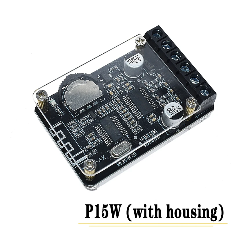 XY-P15W and box 10 Вт/15 Вт/20 Вт/30 Вт/40 Вт стерео Bluetooth усилитель мощности доска 12 В/24 В высокой мощности Цифровой усилитель модуль XY-P15W - Цвет: XY-P15W and box