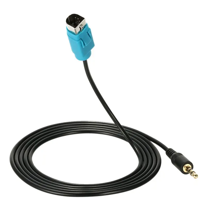 

KCE-236B 3,5 мм для подключения внешних устройств к автомагнитоле линия подключения Аудио адаптеры адаптер мини-джек для альпийских для телефон...