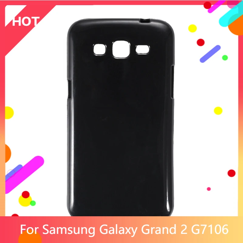 Чехол для Galaxy Grand 2 G7106 Матовый Мягкий силиконовый чехол из ТПУ Samsung тонкий