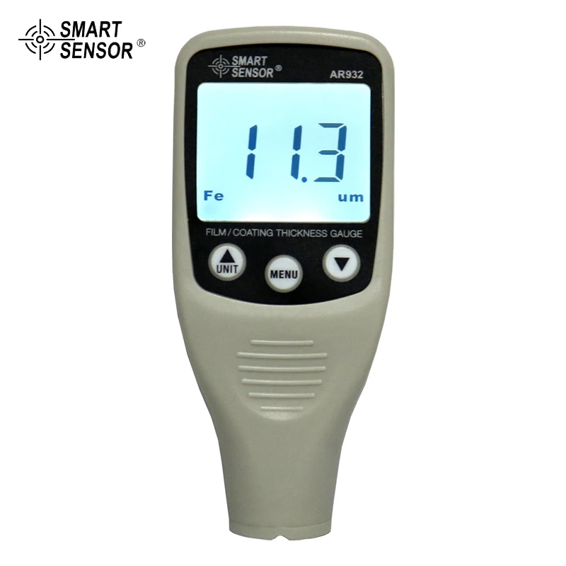 

Smart Sensor AR932 Digital Film Coating Thickness Gauge 0~1700um for Automotive Coating Refinishing Car Paint Paint Tester Meter