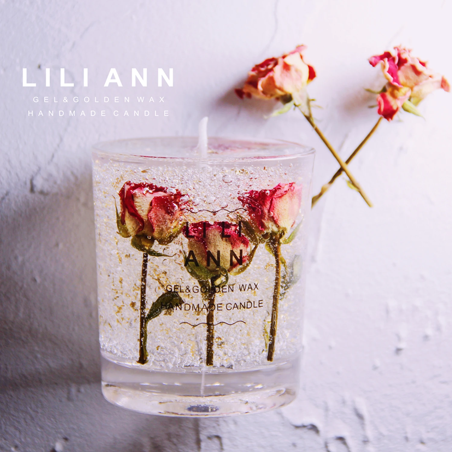 Ароматерапевтическая свеча красная роза ветер аромат розы чистое масло подарок