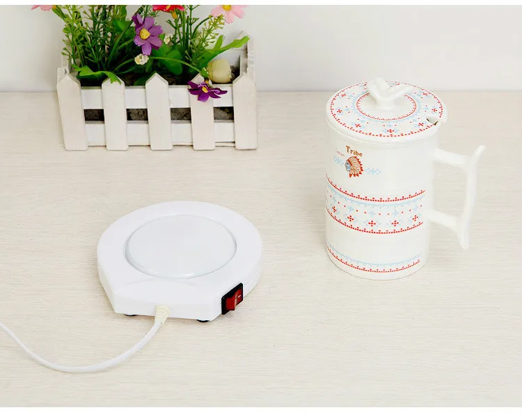 USB настольная подставка-нагреватель для кружки детская бутылка кофе чай чашка нагреватель 110 В Электрическая чашка с питанием подогреватель нагреватель для напитков вставка напитки нагреватель