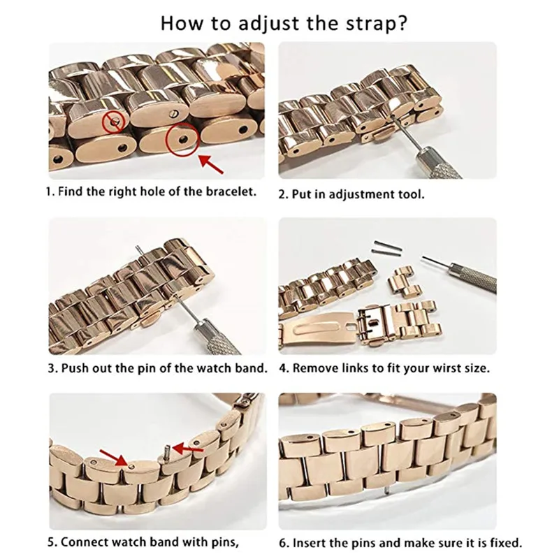 

Mi Band 5 Strap Metal Bracelet For Xiaomi Mi Band 5 NFC Global Version Straps Stainless Steel Watchband For Miband Smart Watch