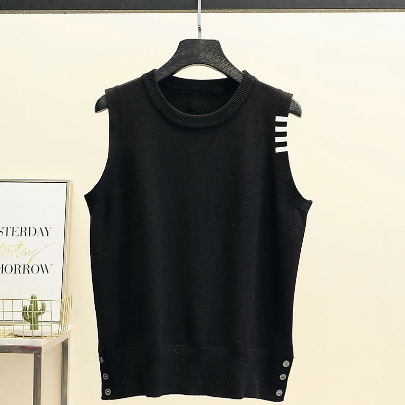Свитер жилет Осень-зима 2021 Свитера Y2k зимняя одежда женские топы корейская мода