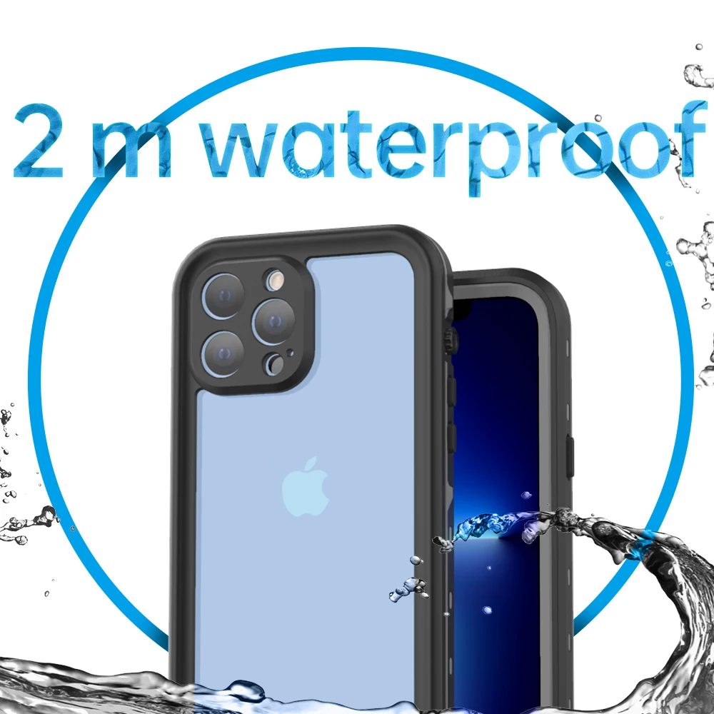 Redpepper IP68 Waterproof Case For iPhone 13 12 11 14 Pro Max X Max XR 12 13 Mini Underwater 3m Water Proof Shockproof Hard Case