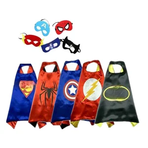 superhero capes haloween costumes superhero anime costume party favors superhero cosplay costume free global shipping