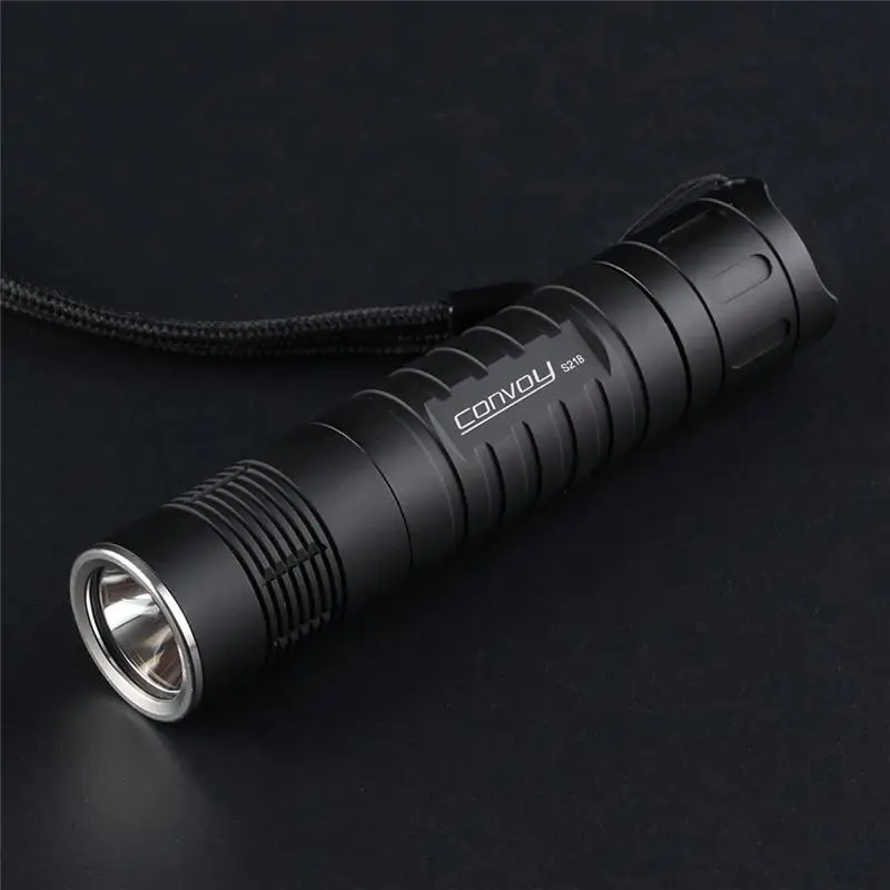 Economici Convoglio S21B Con KW CULPM1.TG 6A Driver Forte Torcia A LED 12 Gruppi Versione 21700 Torcia Lampada Di Emergenza Lanterna Faretto