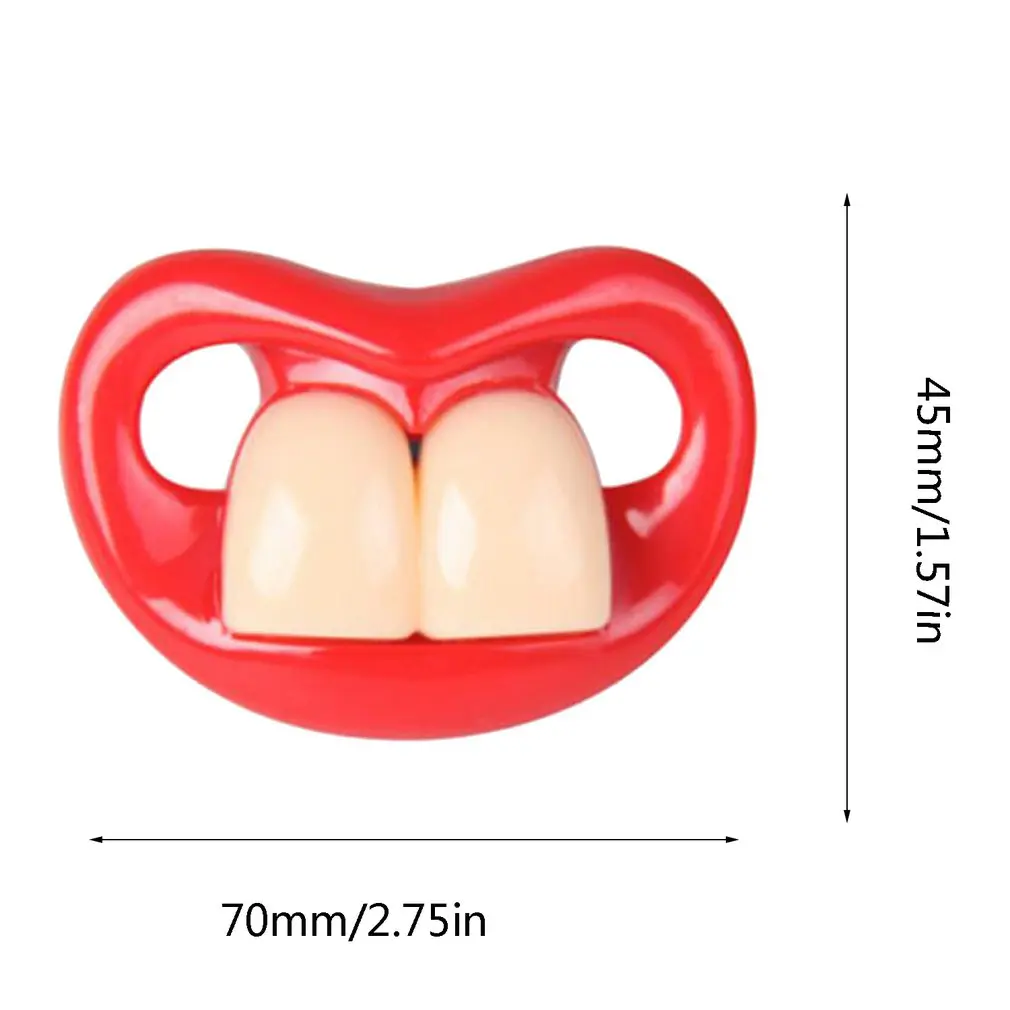 

Baby Silicone Pacifier Funny Pacifier Pacifier Baby Rabbit Teeth Cute Pacifier Beard Pacifier Baby Supplies