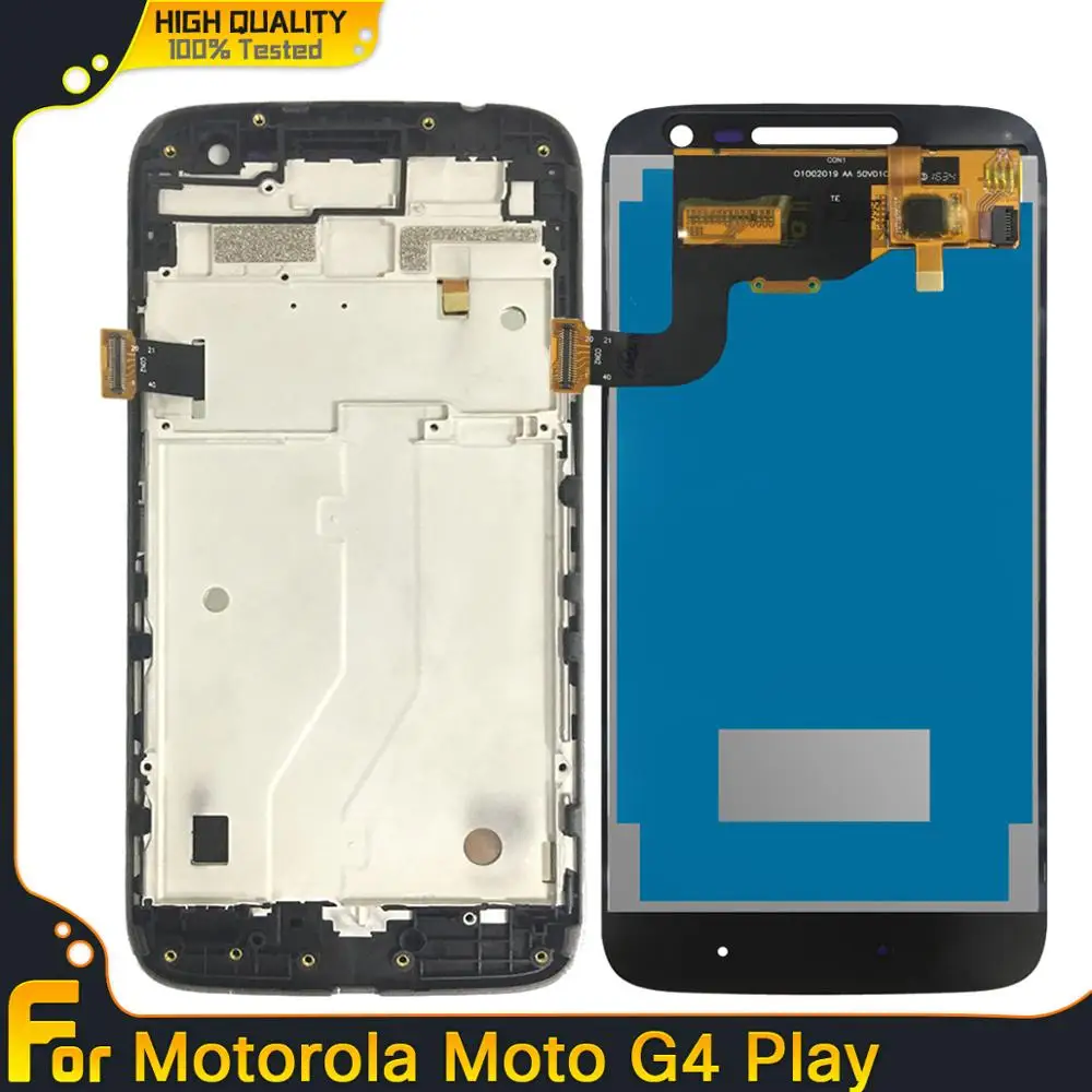 ЖК дисплей с сенсорным экраном и дигитайзером в сборе для Motorola G4 Play XT1601 XT1602 XT1603