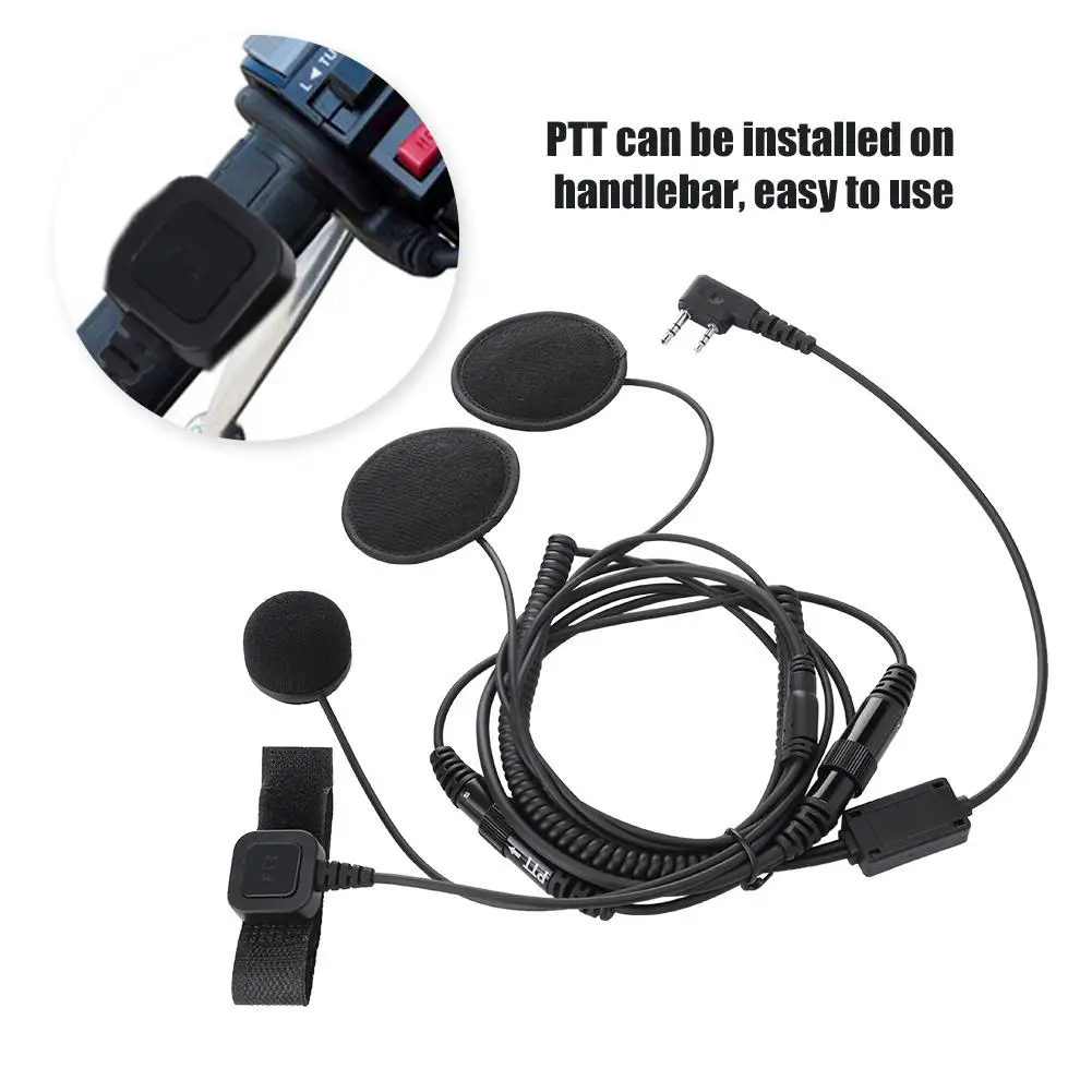 Уход за кожей лица мотоциклетный Шлемы-гарнитуры PTT для Kenwood TH-F6/F6A/D7/D7A/D7AG/D7E/F7/F7E/G71