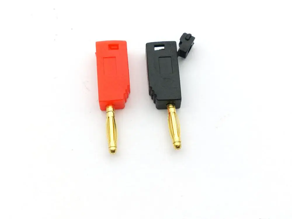 100 шт 2 мм позолоченный штекер банана|plug gold|plug 2mmplug banana |