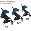 175°Stroller Accessories Hood&Mattress For Babyzen Yoyo2 Canopy Cover Seat Cushion Fit Yoyo Pram Sunshade 1:1 Fabric 3