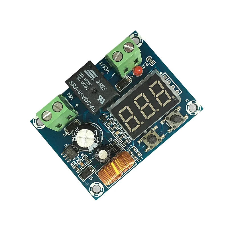 

XH-M609 DC voltage protection module Lithium battery under voltage, loss of electricity, low power disconnection output 12-36V