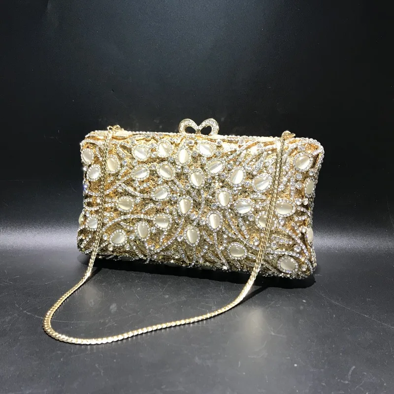 

XIYUAN женская сумка-клатч с кристаллами Стразы Вечерние сумки металлические Свадебные кошельки и сумочки с кристаллами для невесты