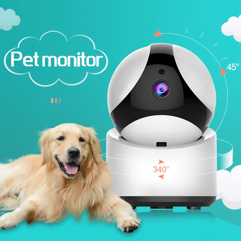 

1080P HD Baby Monitor Wifi Smart Two-way Intercom Home Security Video Surveilance Camera Real Time Remotely Monitoring